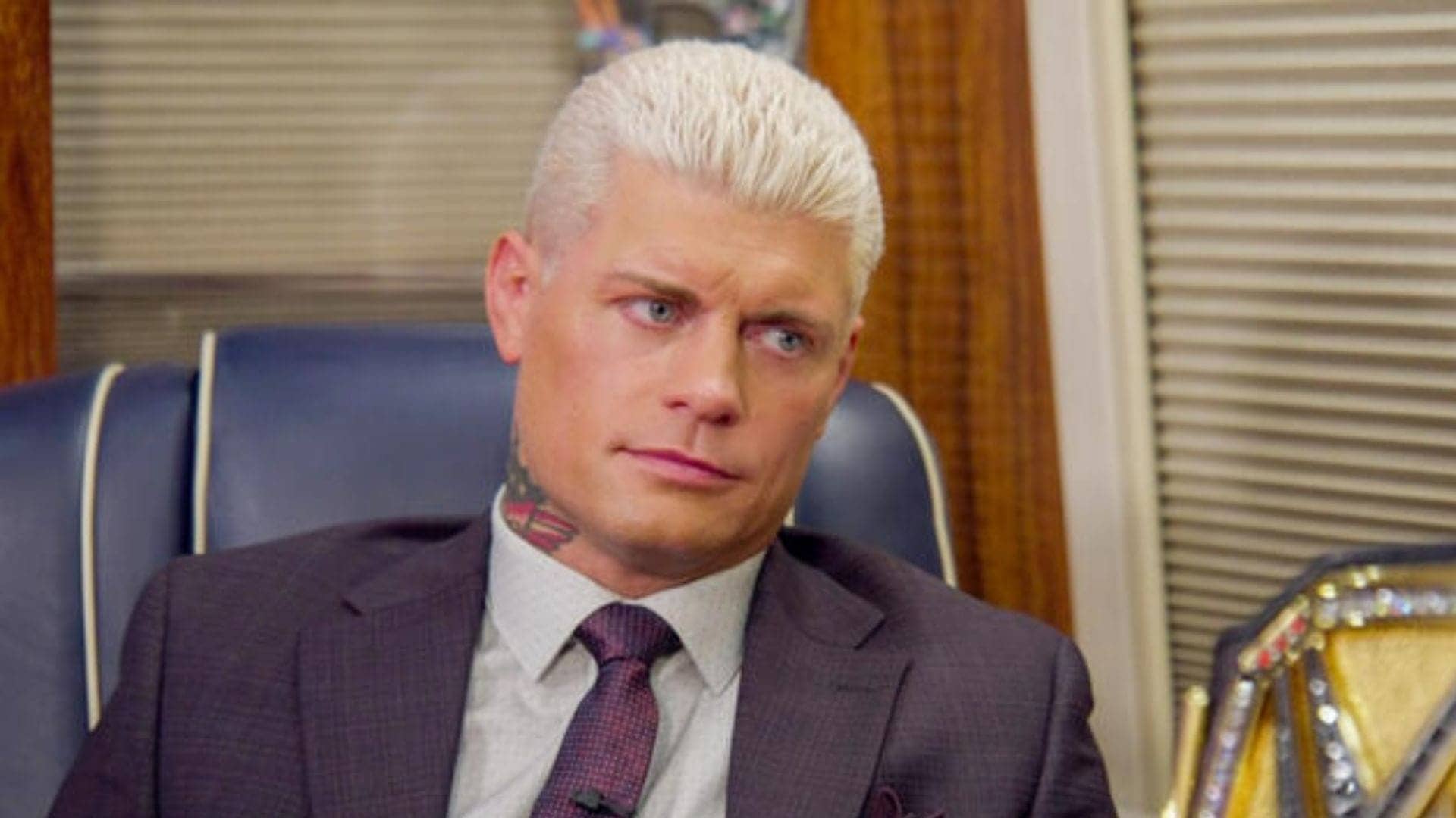 Cody Rhodes Claims Championship, Teases Friendly Gesture Ahead