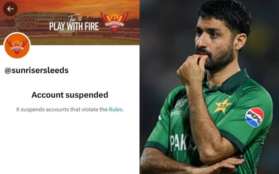 Sunrisers Leeds' X Account Suspended After Abrar Ahmed Signing