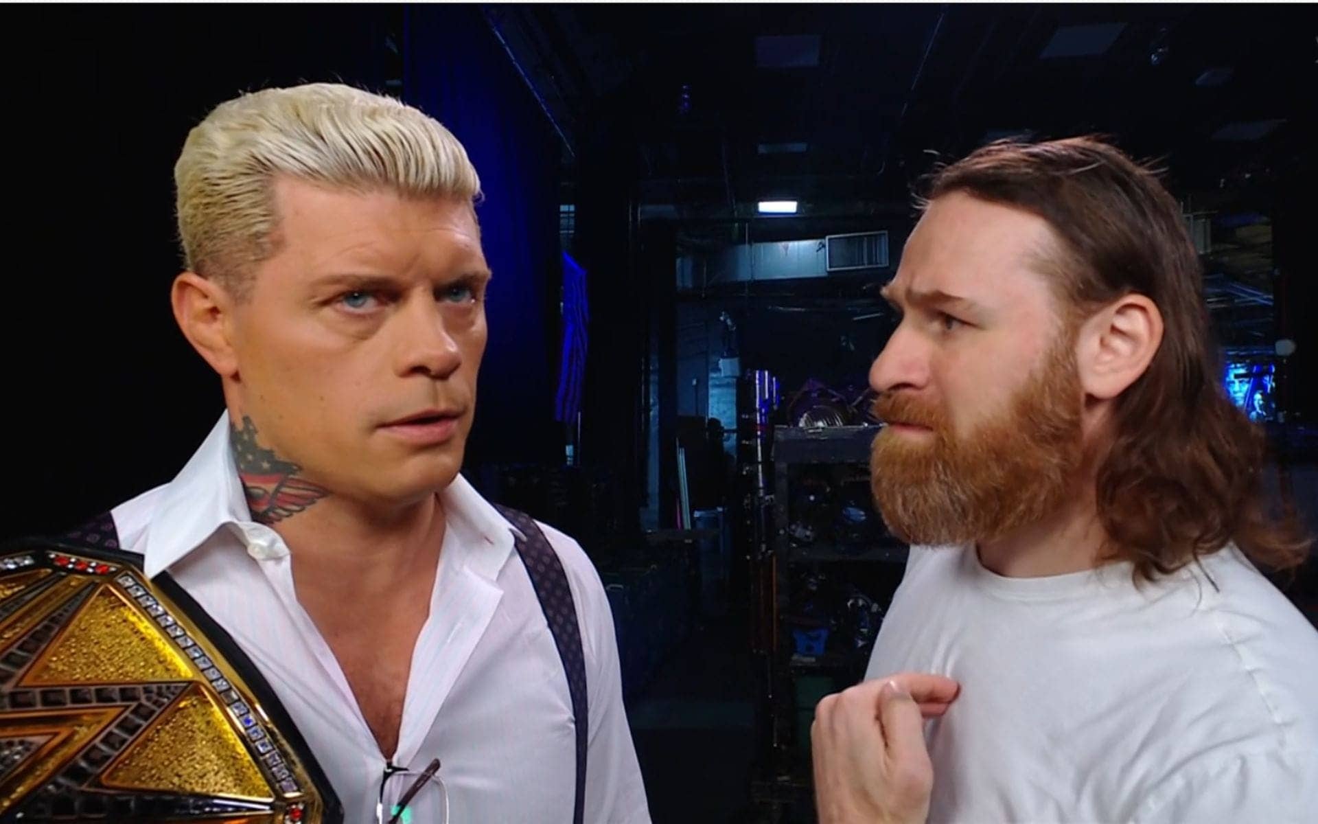 Sami Zayn and Cody Rhodes: Tensions Ignite on SmackDown