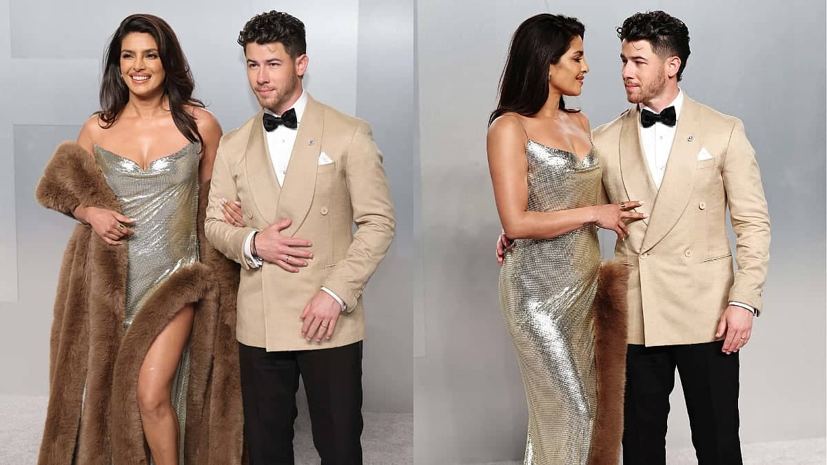 Priyanka and Nick Electrify Oscars After-Party with Style