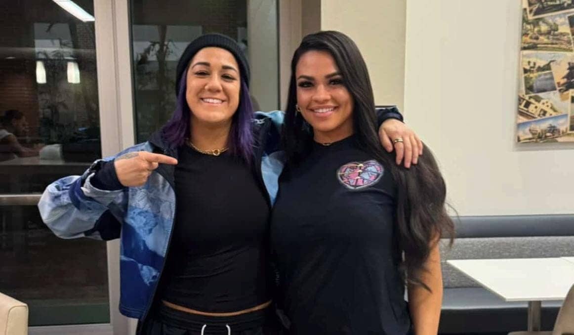 Bayley Hypes Up WWE's Newest Star Nikki Blackheart!