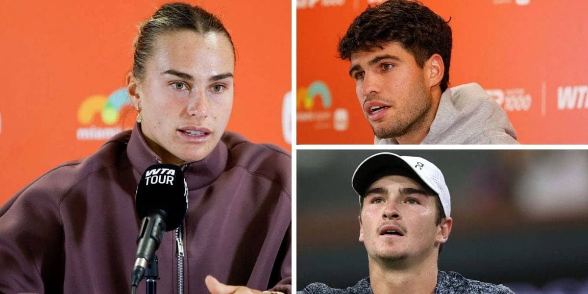 Aryna Sabalenka Takes Aim at Miami Open's James Blake