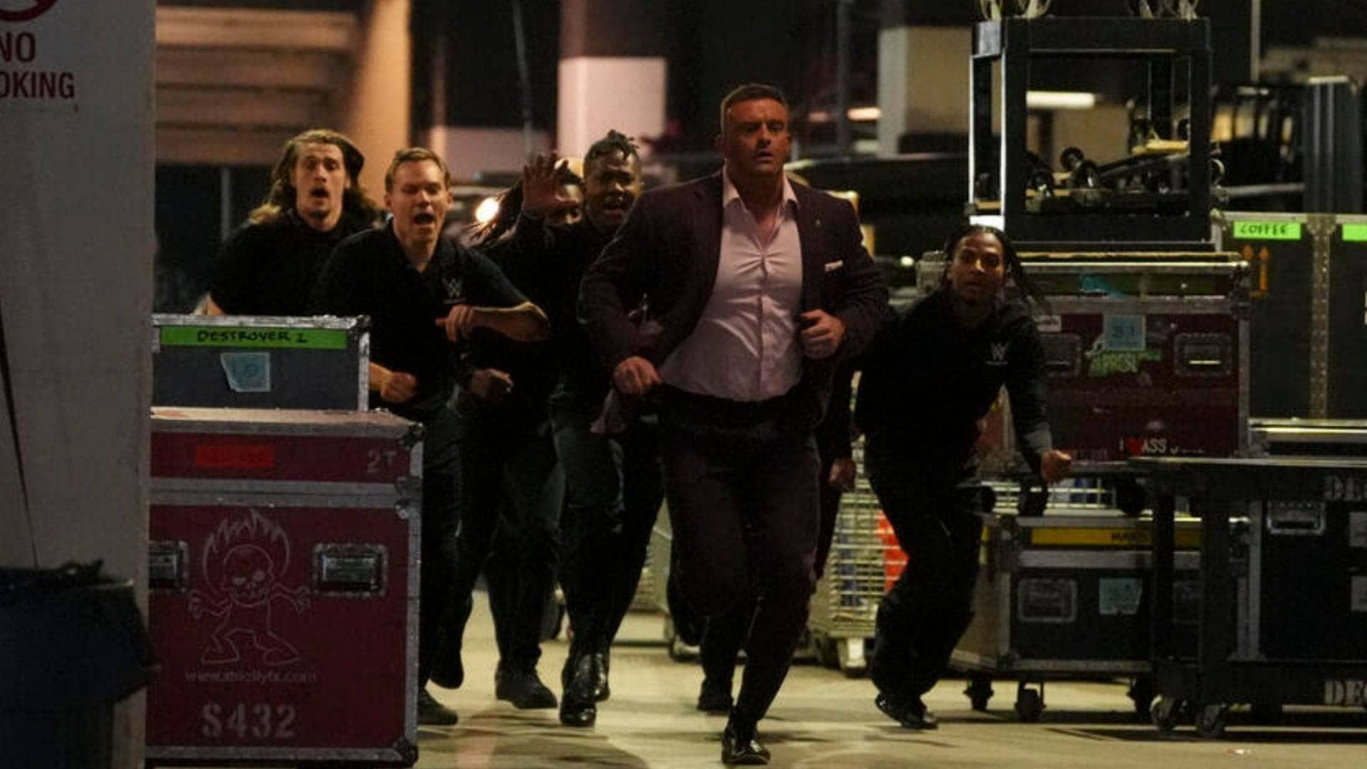 WWE SmackDown: Epic Brawl Between Drew and Jacob Shakes Arena!