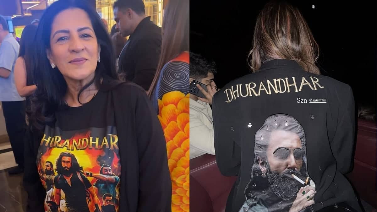Anju Bhavnani's Stunning Hamza Tee Steals Spotlight in Mumbai