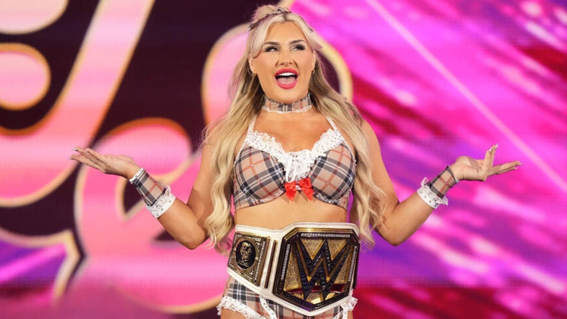 Tiffany Stratton's Wild Gear Lie Before WWE Debut Match