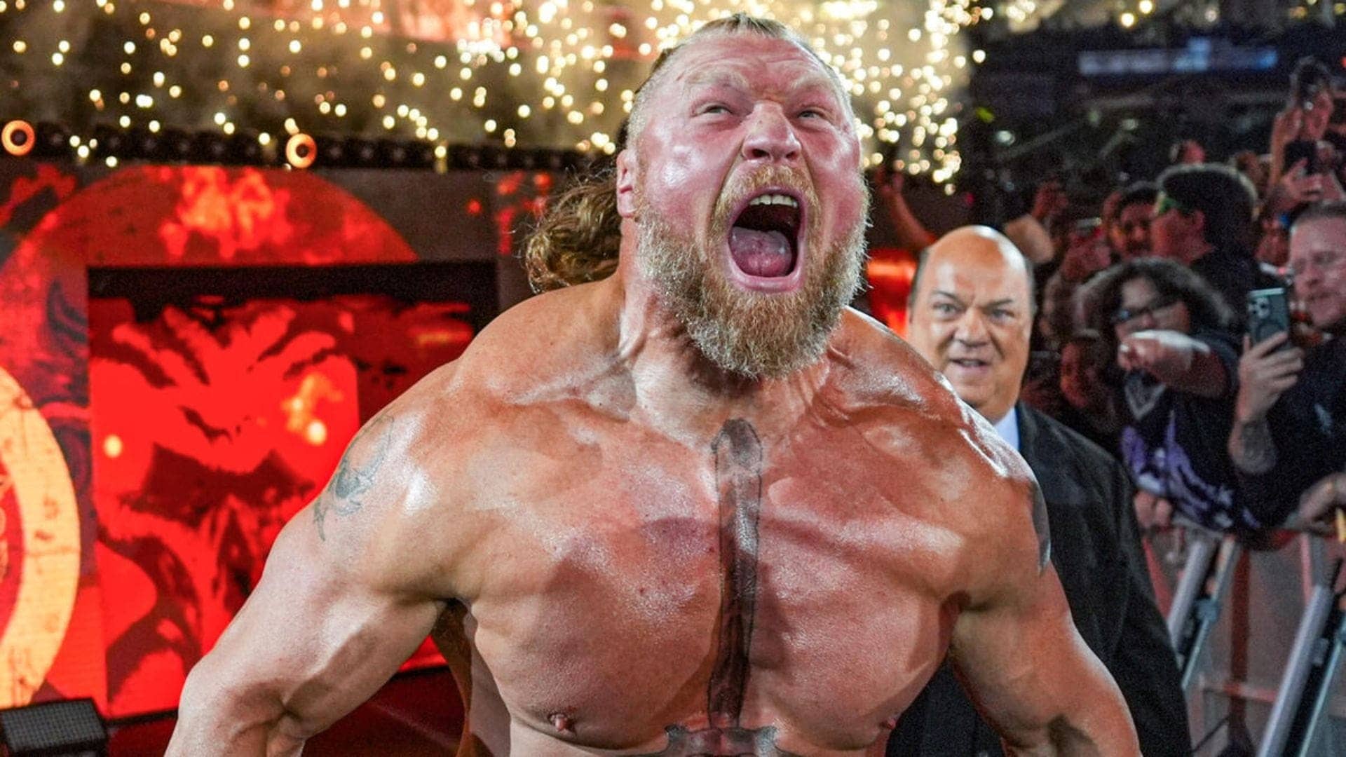 Brock Lesnar's WWE RAW Showdown: Chaos Unleashed Tonight!