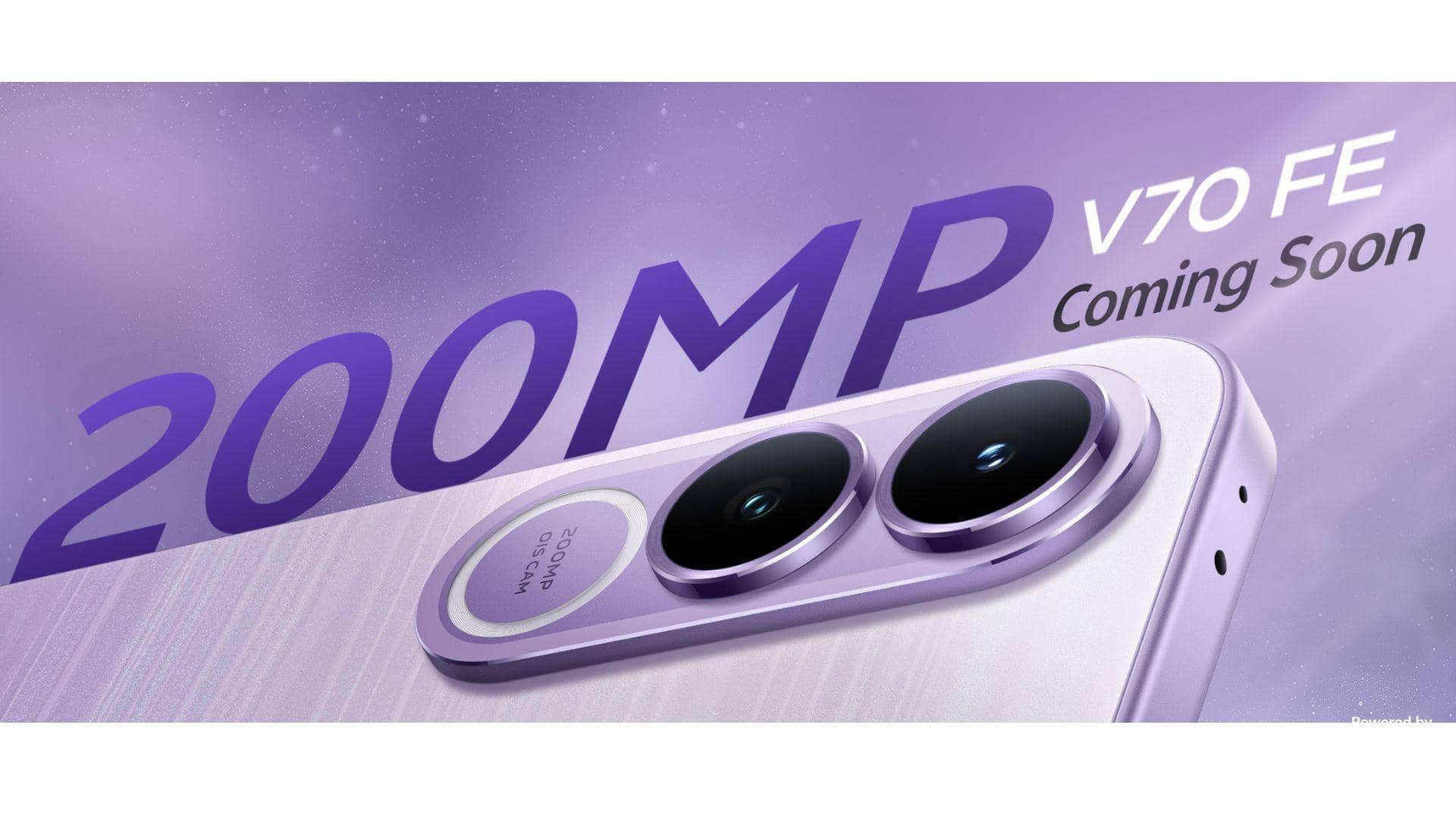 Vivo V70 FE: 200MP Camera and Glow Vibes Coming Soon!