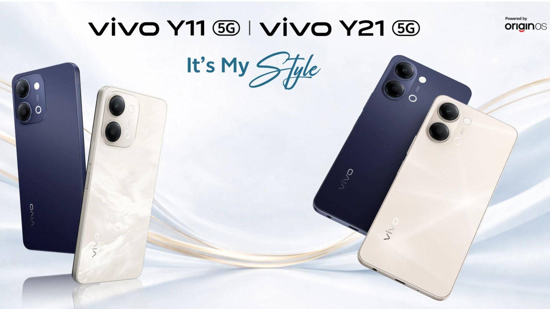 Vivo Unleashes Enchanted Y21 and Y11 5G Smartphones in India