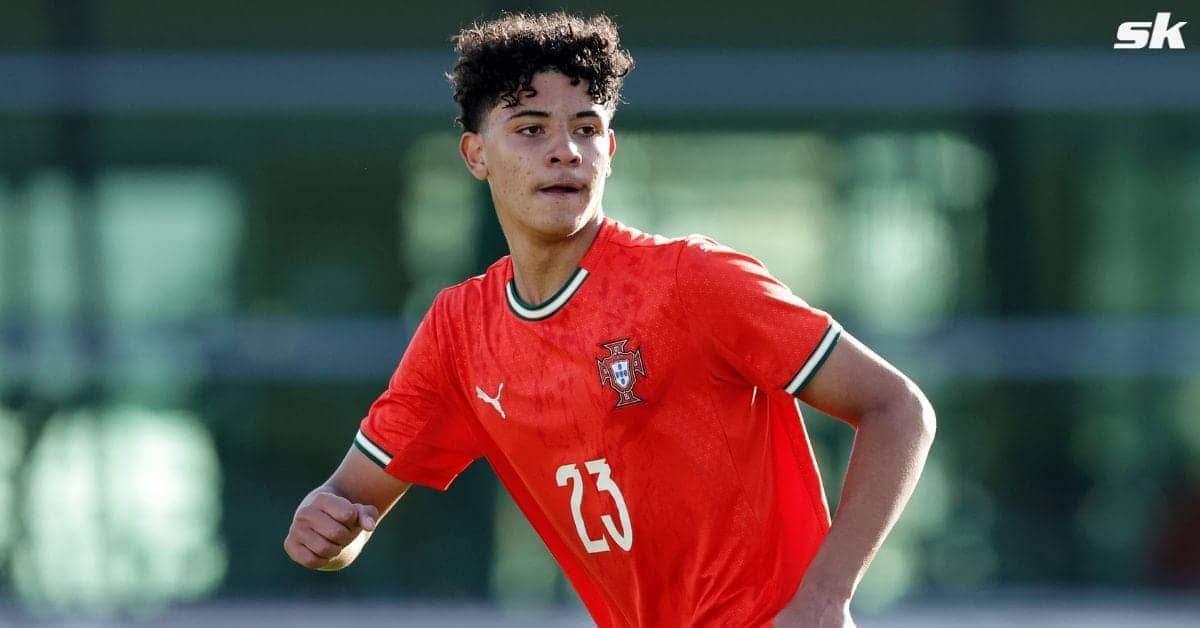 Cristiano Ronaldo Jr. trains with Real Madrid's U16 squad