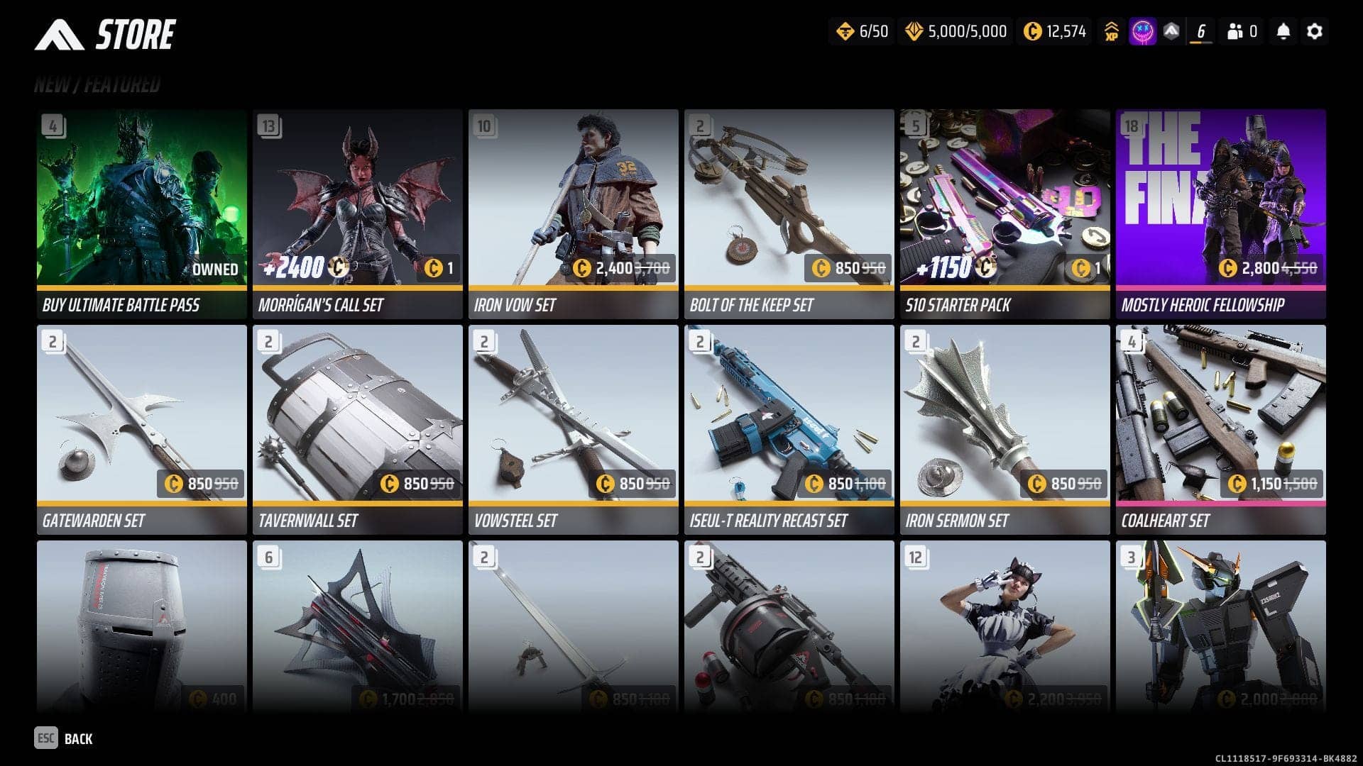 The Finals Season 10: Bundles That Will Blow Your Mind!