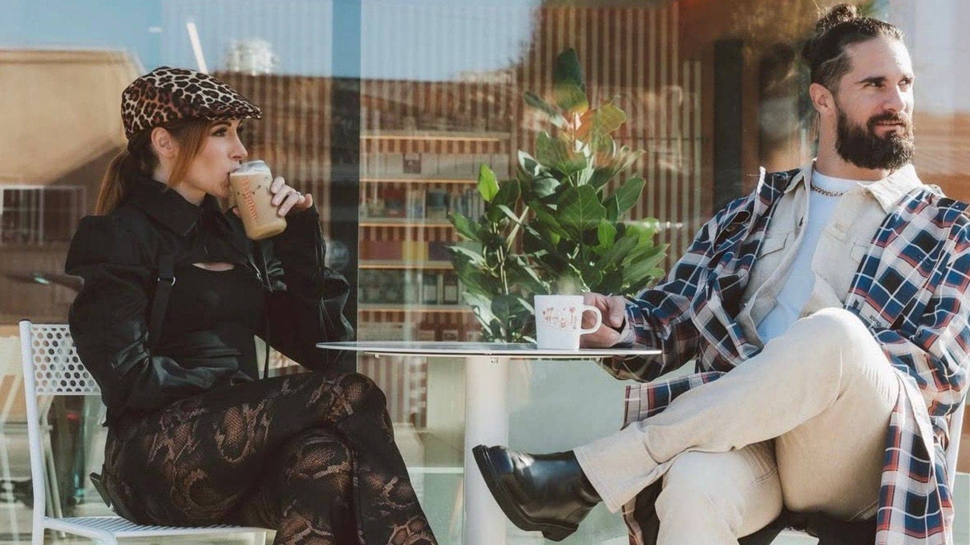 Becky Lynch and Seth Rollins Brew AMO Coffee, Smackdown Style!