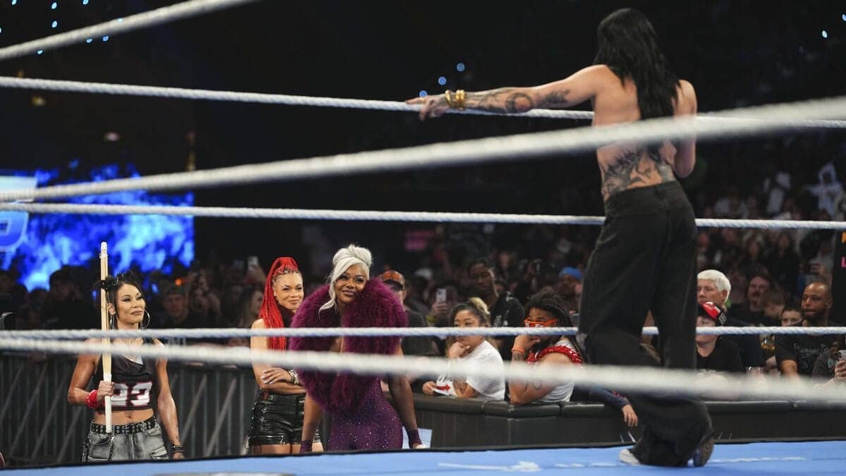 Rhea Ripley’s Dream Team Against Jade Cargill’s Faction