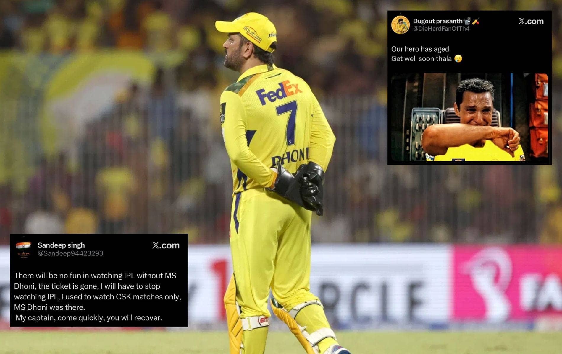 MS Dhoni Out for First Two Weeks of IPL 2026 – Fans Devastated