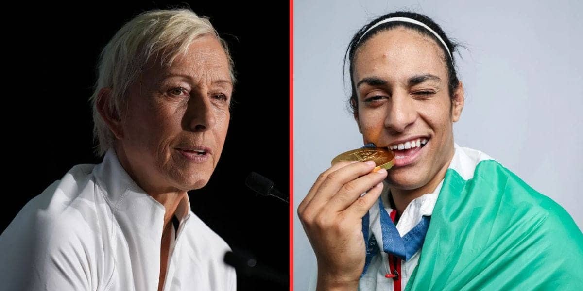 Martina Navratilova Takes Down Khelif Supporter Like a Boss
