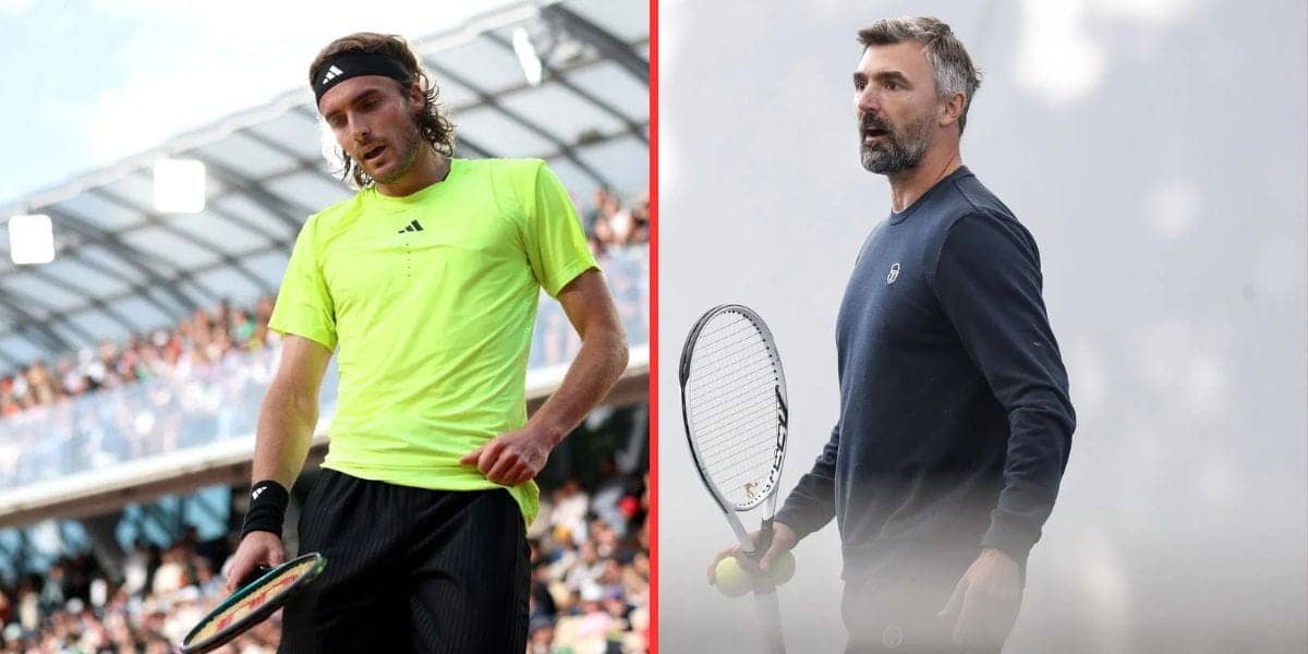 Goran Ivanisevic reveals Tsitsipas' mental game struggles
