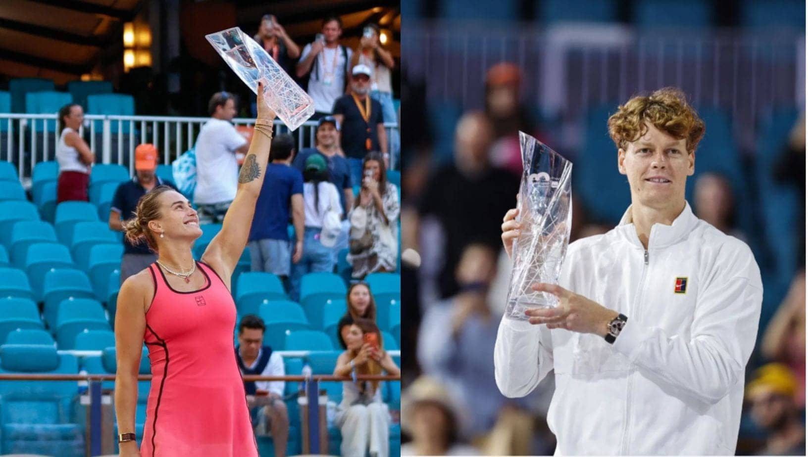 Aryna Sabalenka Cheers for Jannik Sinner: Sunshine Double Champs