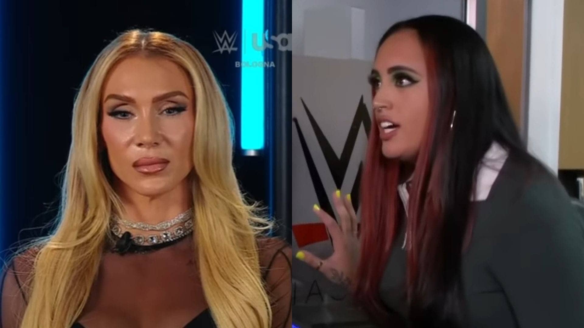ava johnson parties with charlotte flair and friends