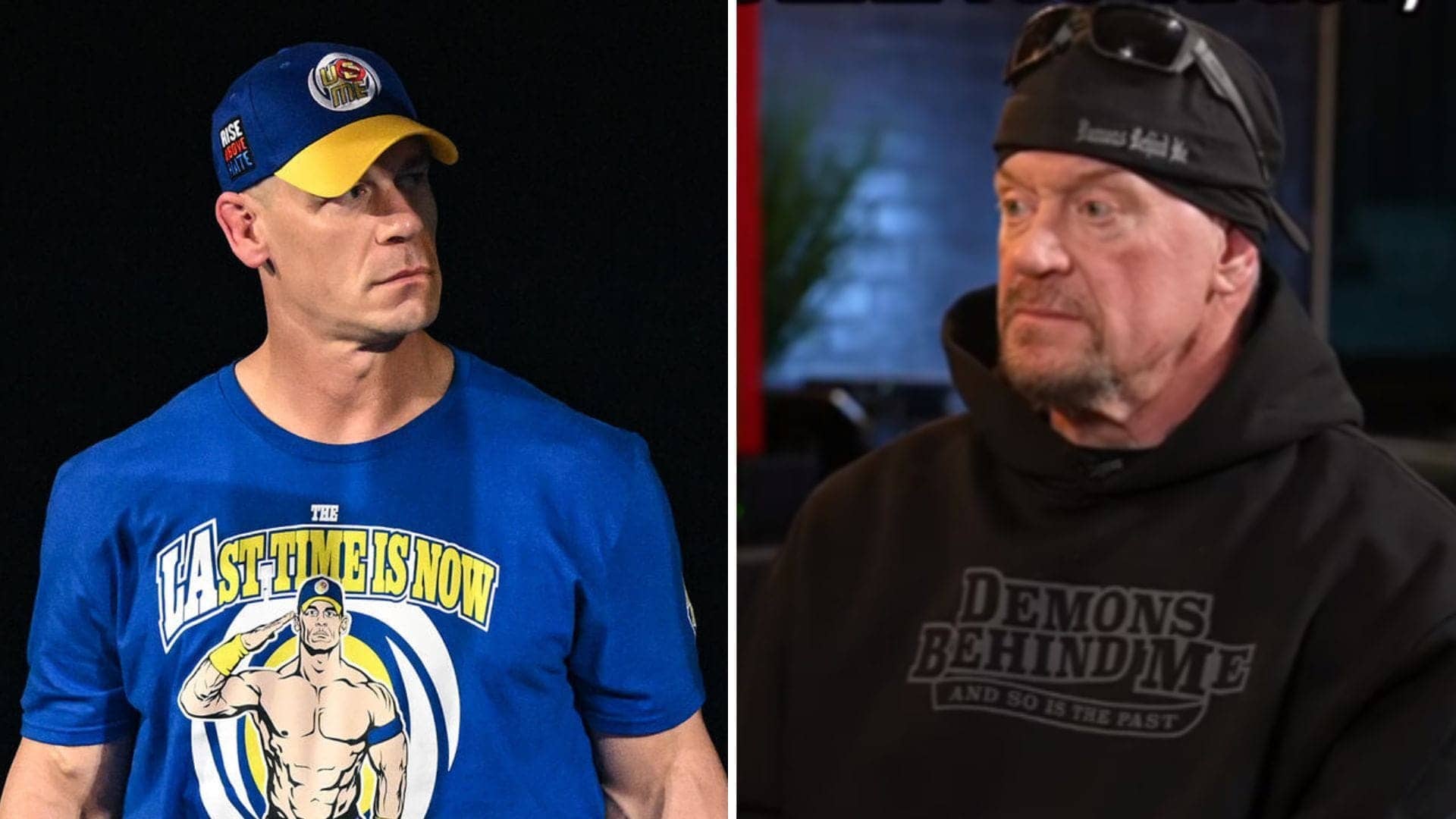 WWE Icons John Cena and The Undertaker Electrify WrestleMania