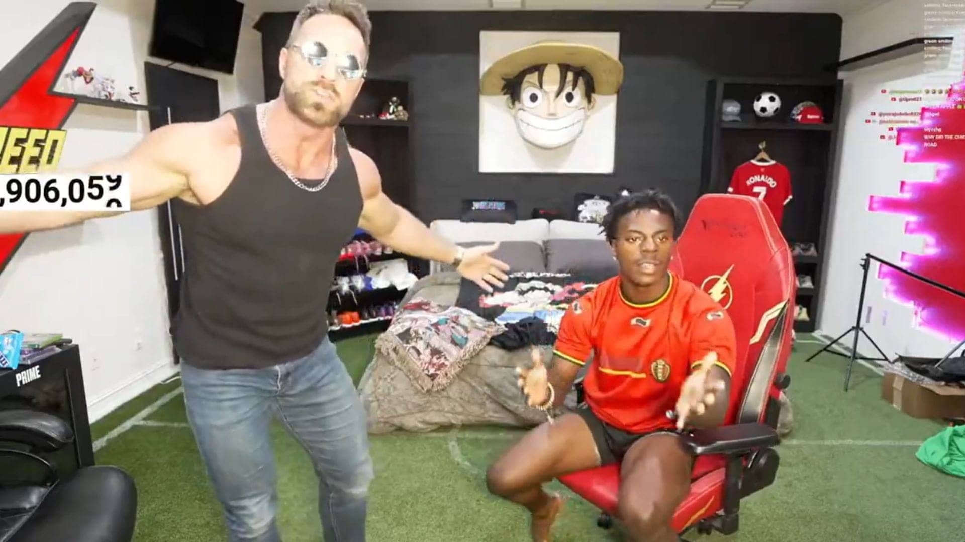 LA Knight's Tremendous Stream Showdown with IShowSpeed!