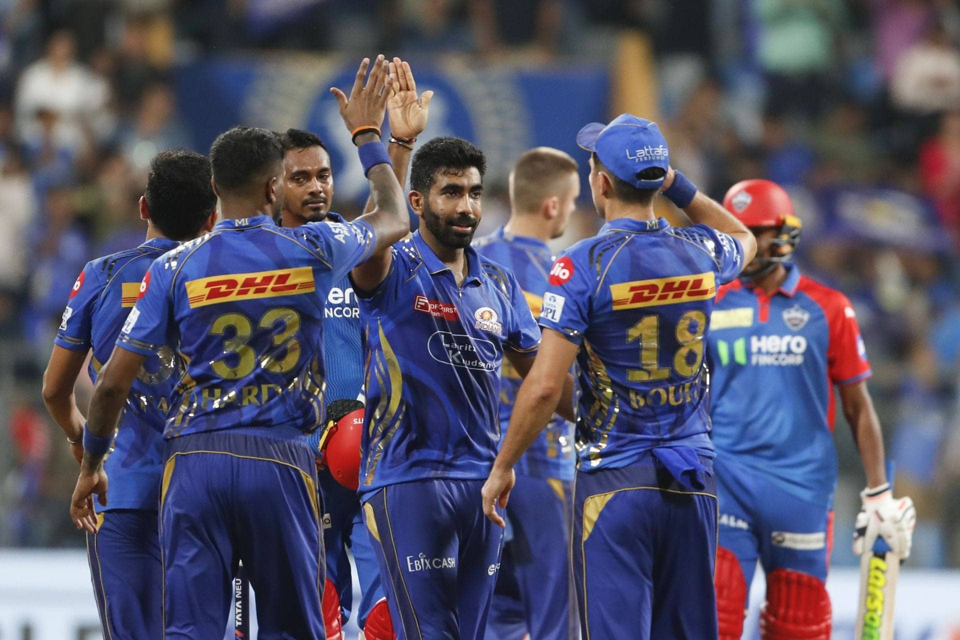 DC vs MI head to head stats before Delhi IPL 2026