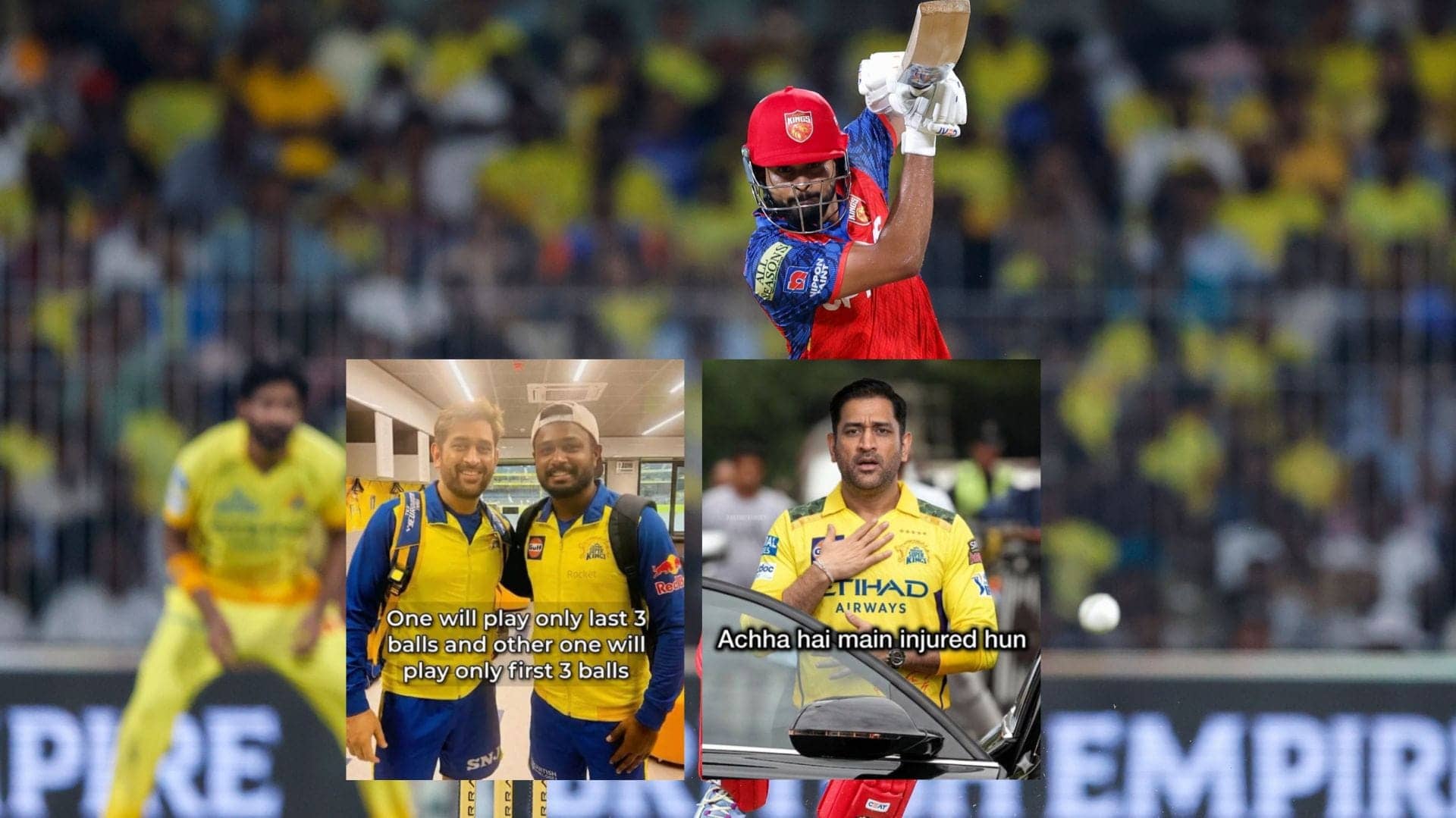 PBKS Beat CSK in Chennai as Fans Share Memes