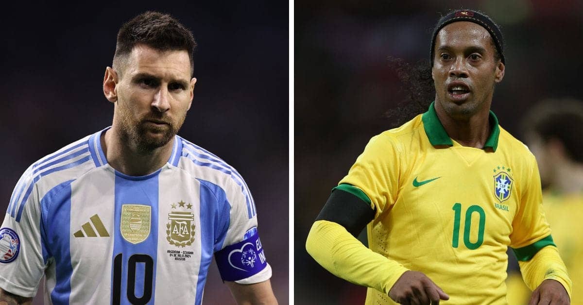 Ronaldinho says Messi will shine at 2026 World Cup