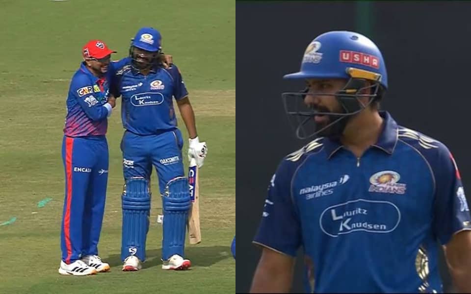 Rohit Sharma tricks Delhi Capitals into wasting review