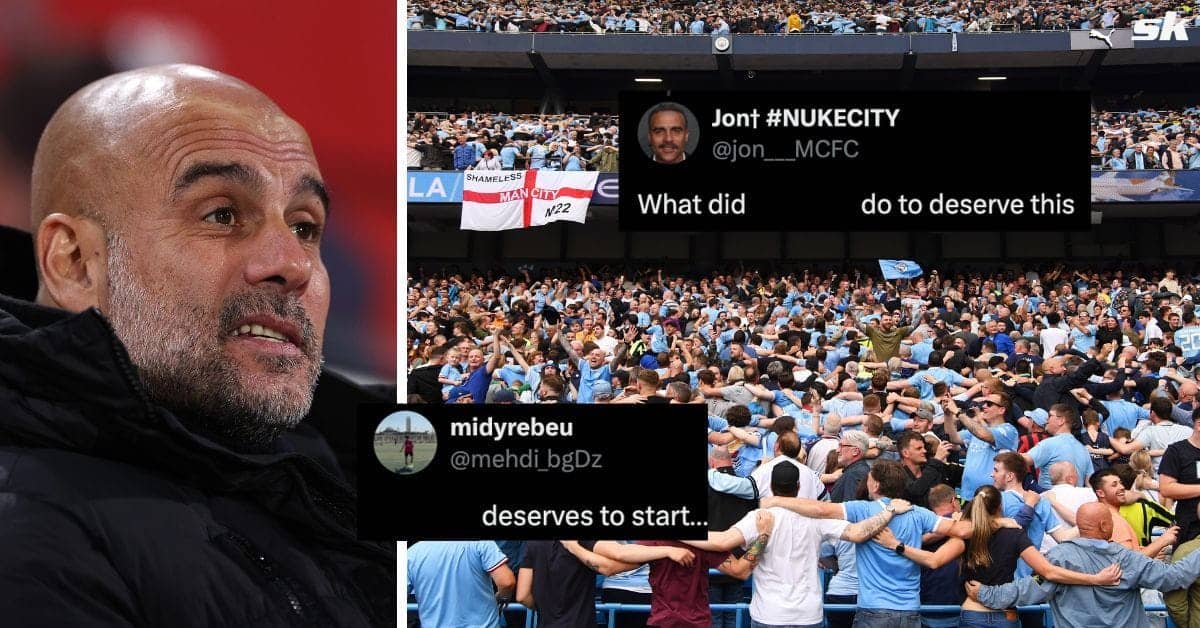 City fans blast Guardiola for benching Ait Nouri
