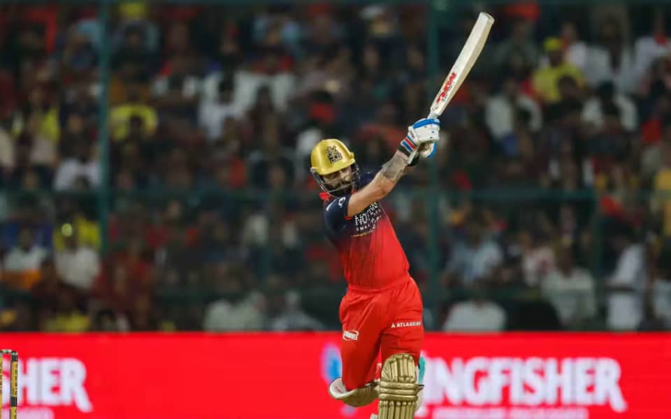 Virat Kohli's No-Look Six Wows Bengaluru in IPL 2026 Clash