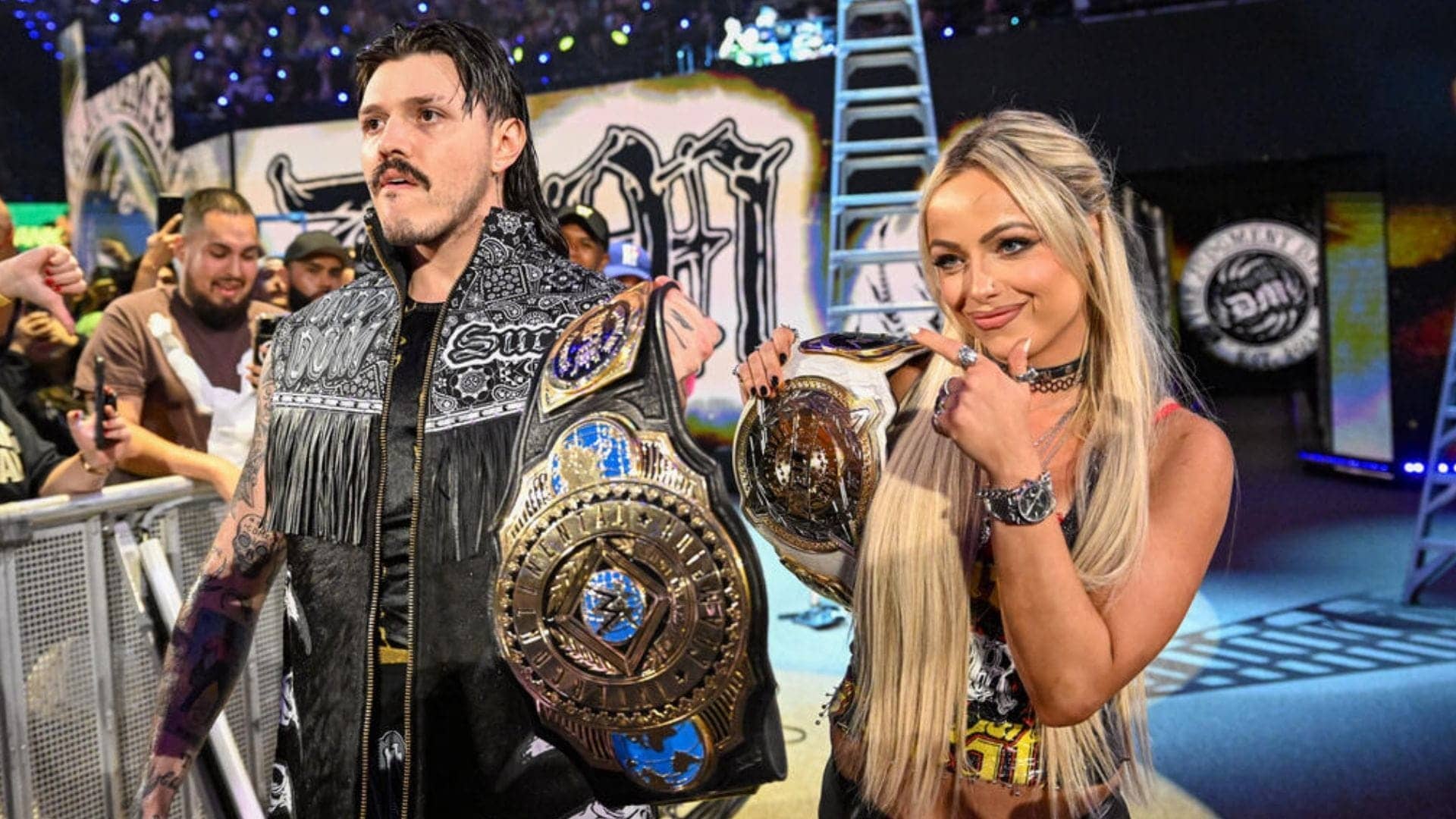 Dominik Mysterio goes all in with Liv Morgan for life!