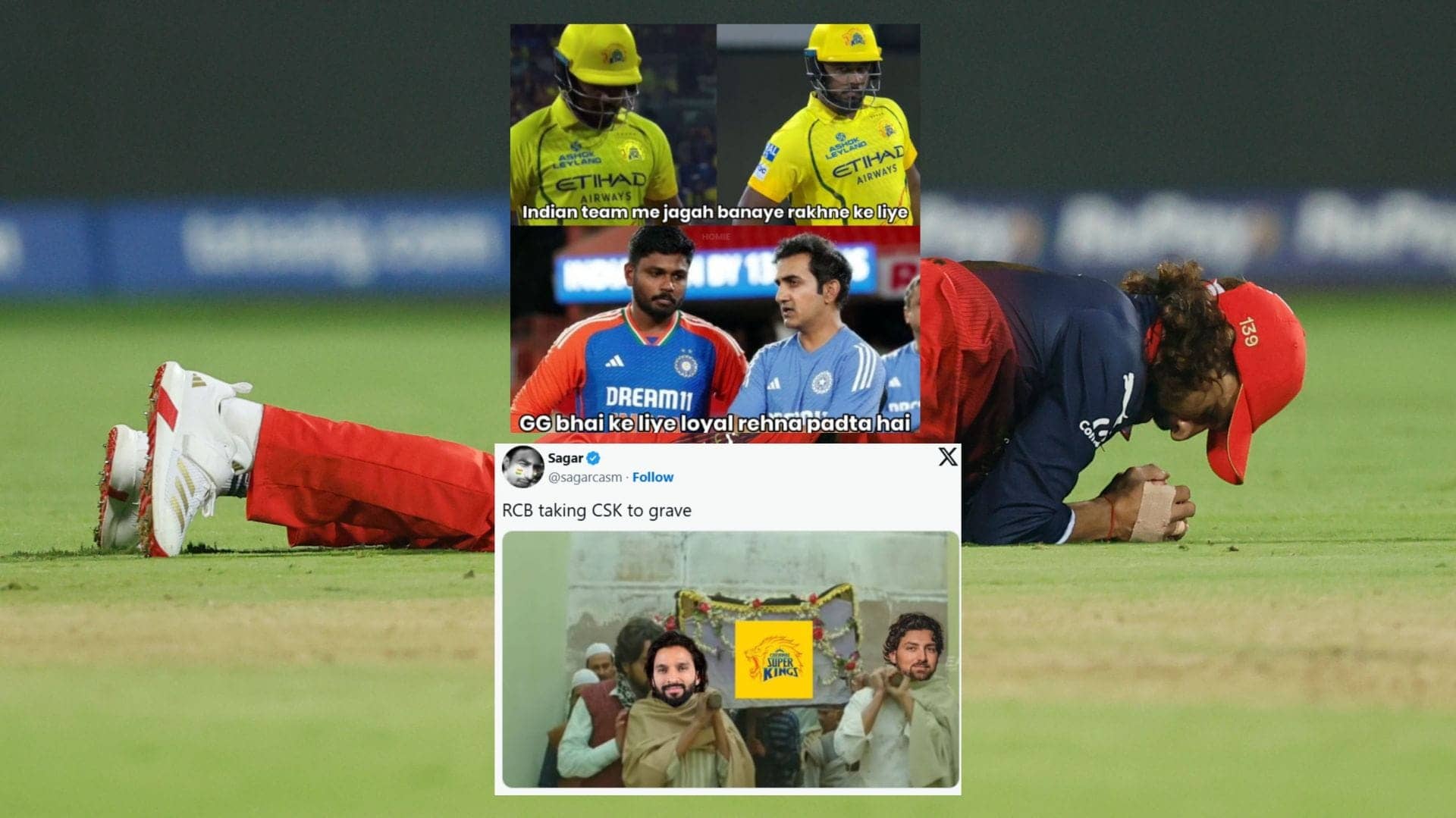 RCB's Epic Win Sparks Meme Madness as CSK Falls Short