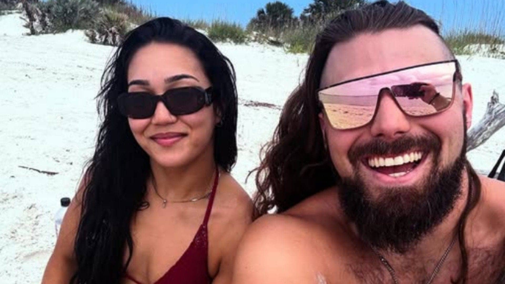 Roxanne Perez and Drake Morreaux Celebrate Easter at the Beach