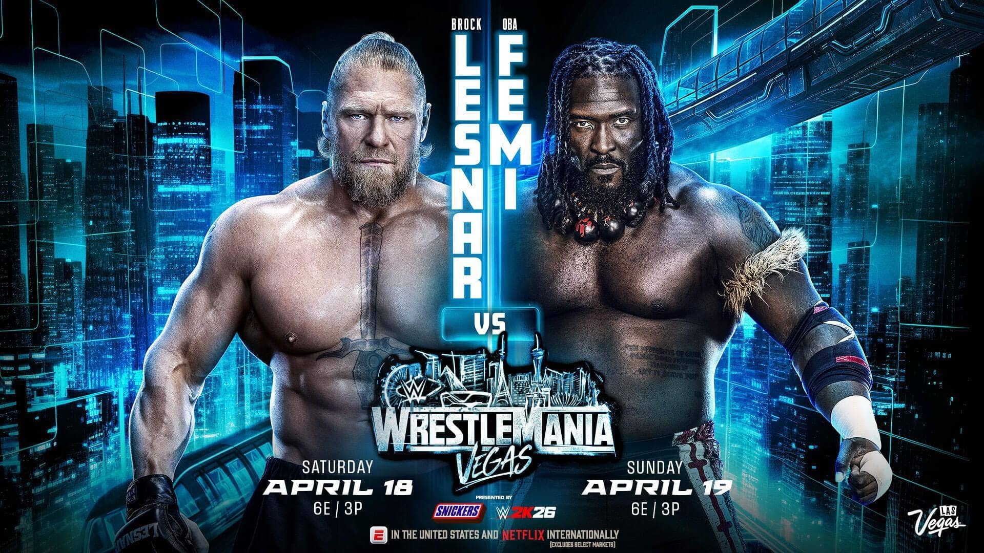 WWE Showdown: Can Oba Femi Outshine Brock Lesnar?