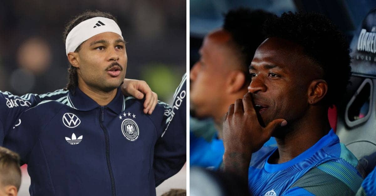 Gnabry calls Vinicius Jr a nice guy before big showdown