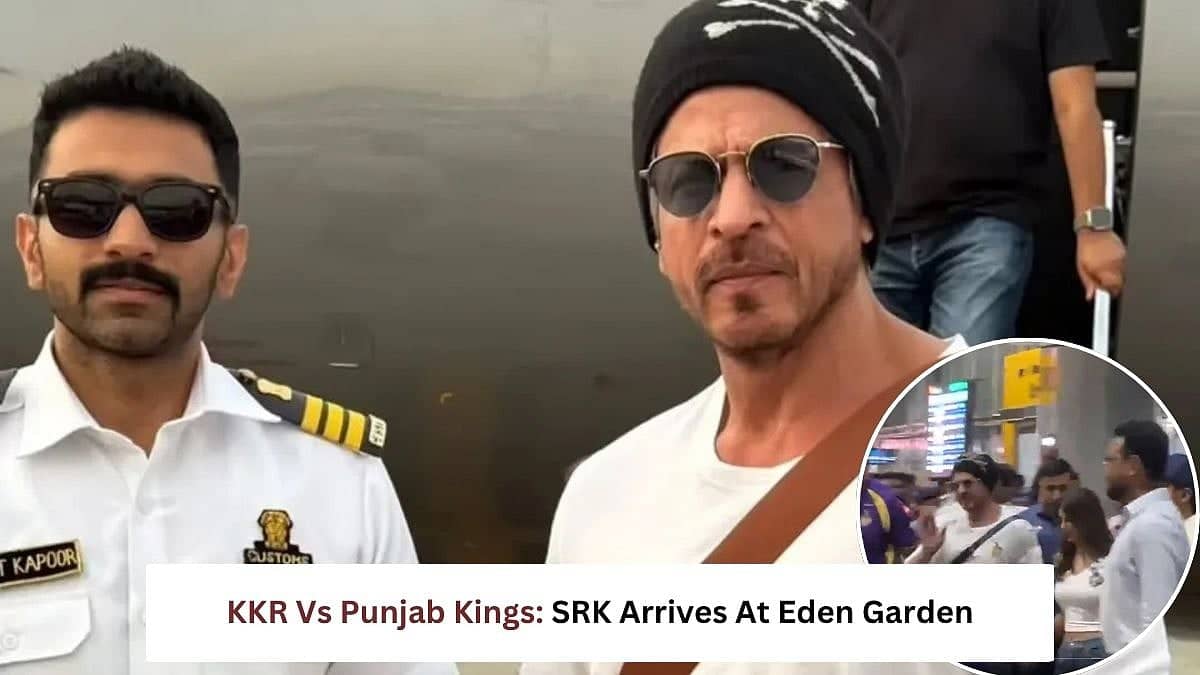 Shah Rukh Khan Electrifies KKR vs Punjab Kings in Kolkata