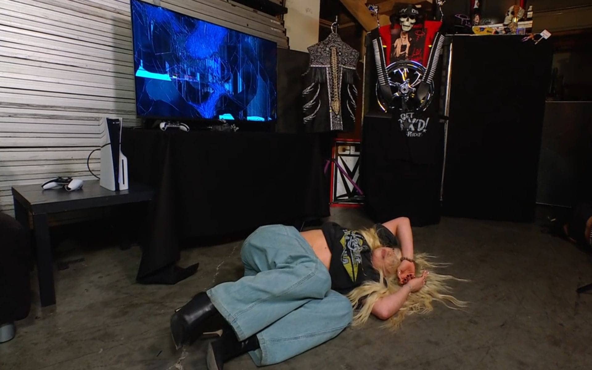 [WATCH] Liv Morgan sent head-first into a TV while having an important conversation with 24-year-old star on WWE RAW