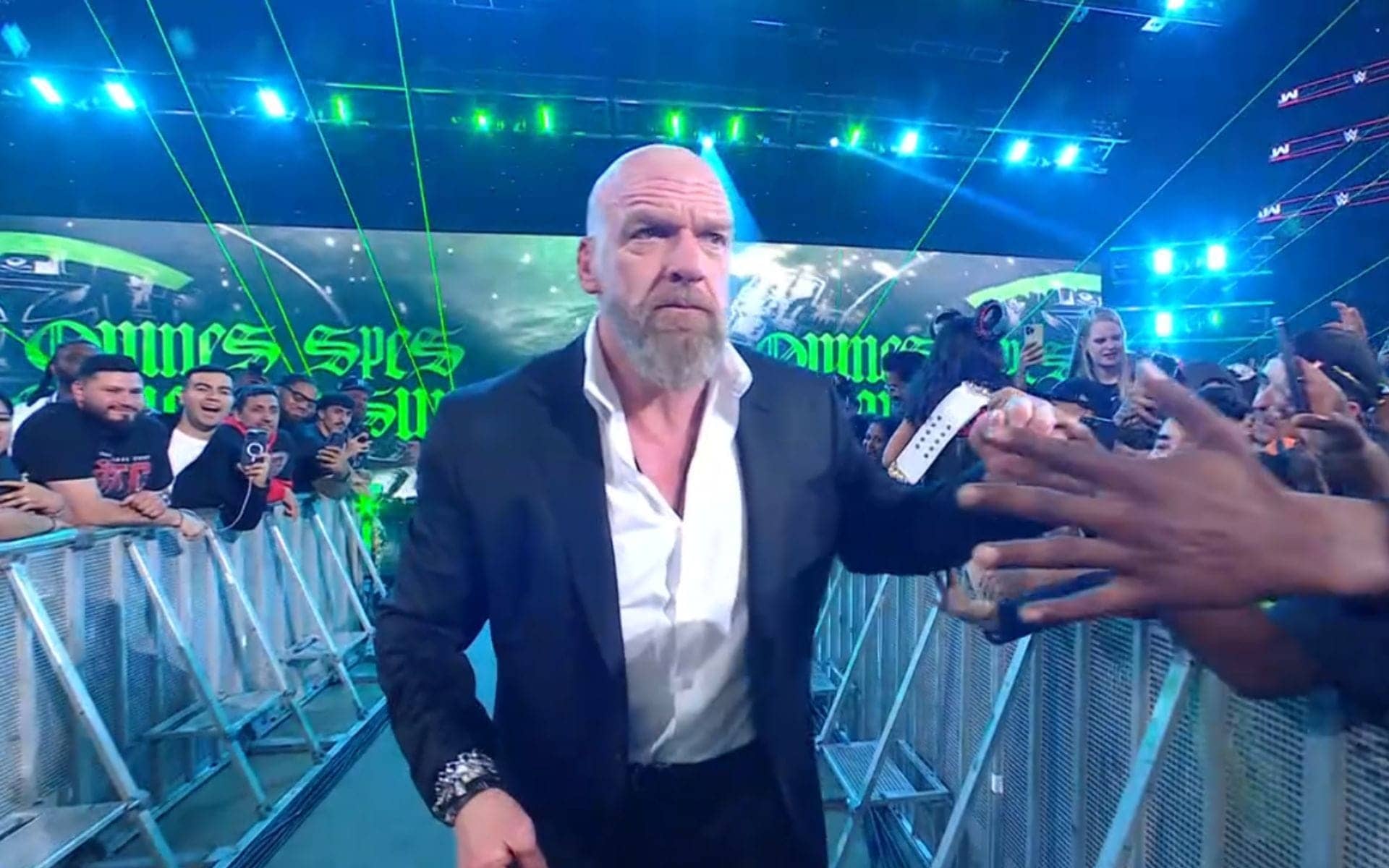 Triple H Struts In, Then Vanishes Like a Bad Magic Trick