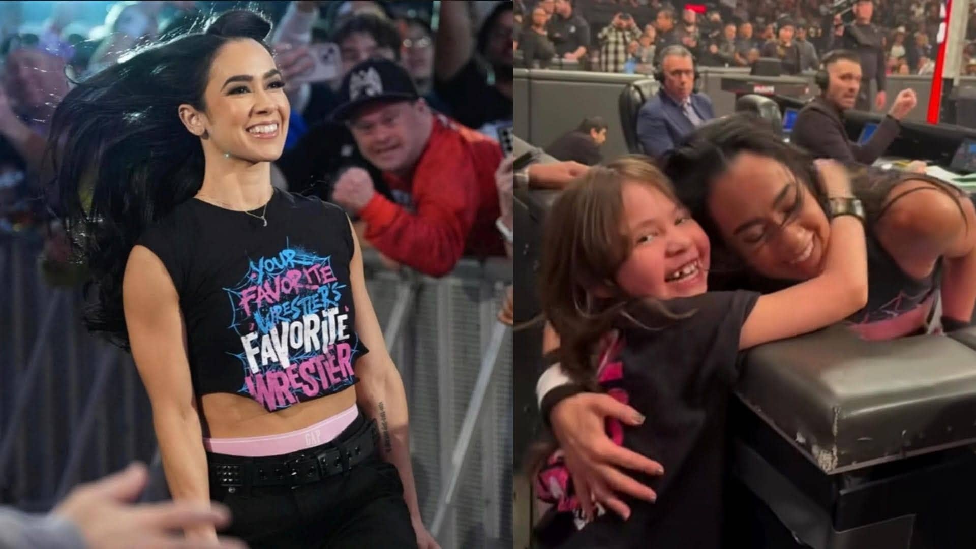 AJ Lee's Enchanting Promise to Young Fan Fuels WrestleMania Magic