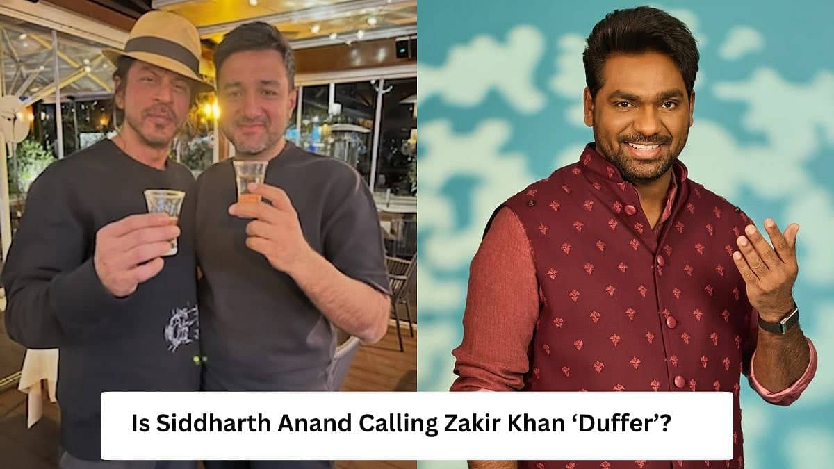 Zakir Khan's Joke Sparks Fun Banter With Siddharth Anand