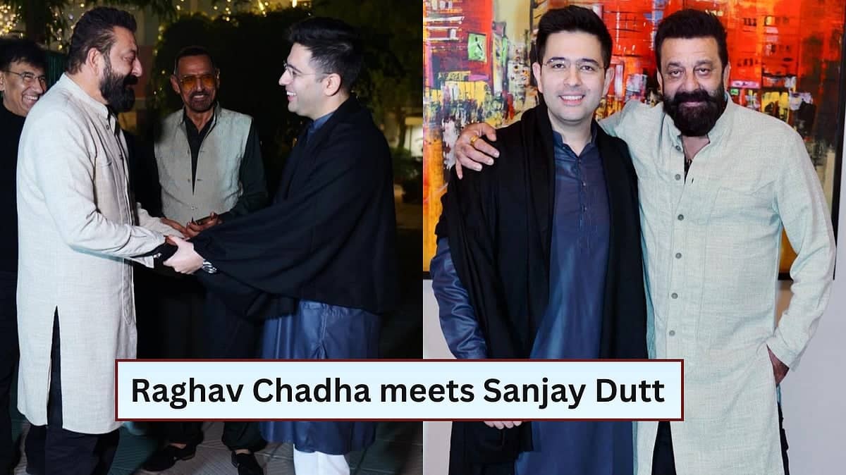 Raghav Chadha Hosts Sanjay Dutt: A Political Power Play