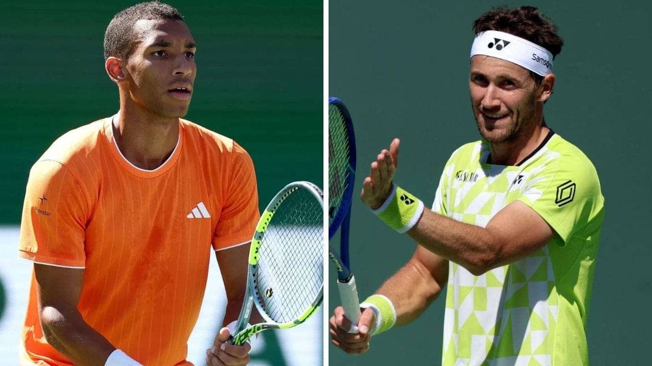 Epic Showdown: Felix Auger-Aliassime vs Casper Ruud Today