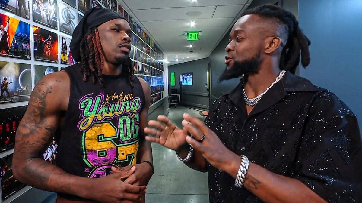 Je'Von Evans Declines New Day, Prepares for WrestleMania Clash