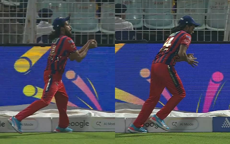 Digvesh Singh's catch sparks fan outrage in IPL showdown