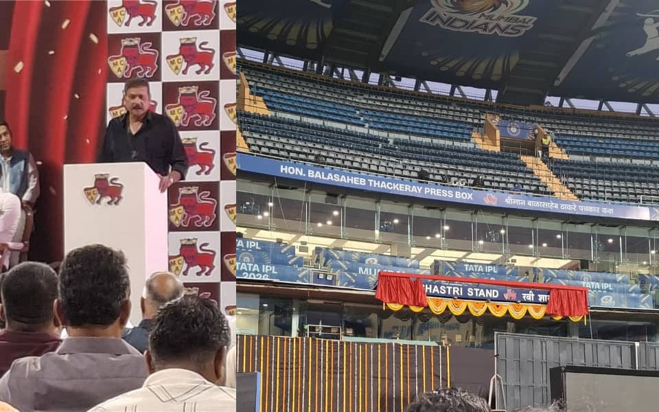 Wankhede Stadium Unveils Ravi Shastri Stand for Legends
