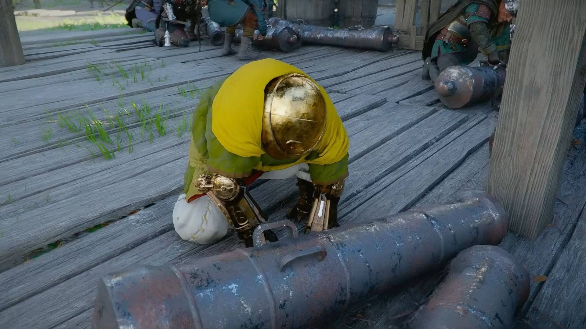 How to Craft Gray-0 Mecha Workers in Crimson Desert