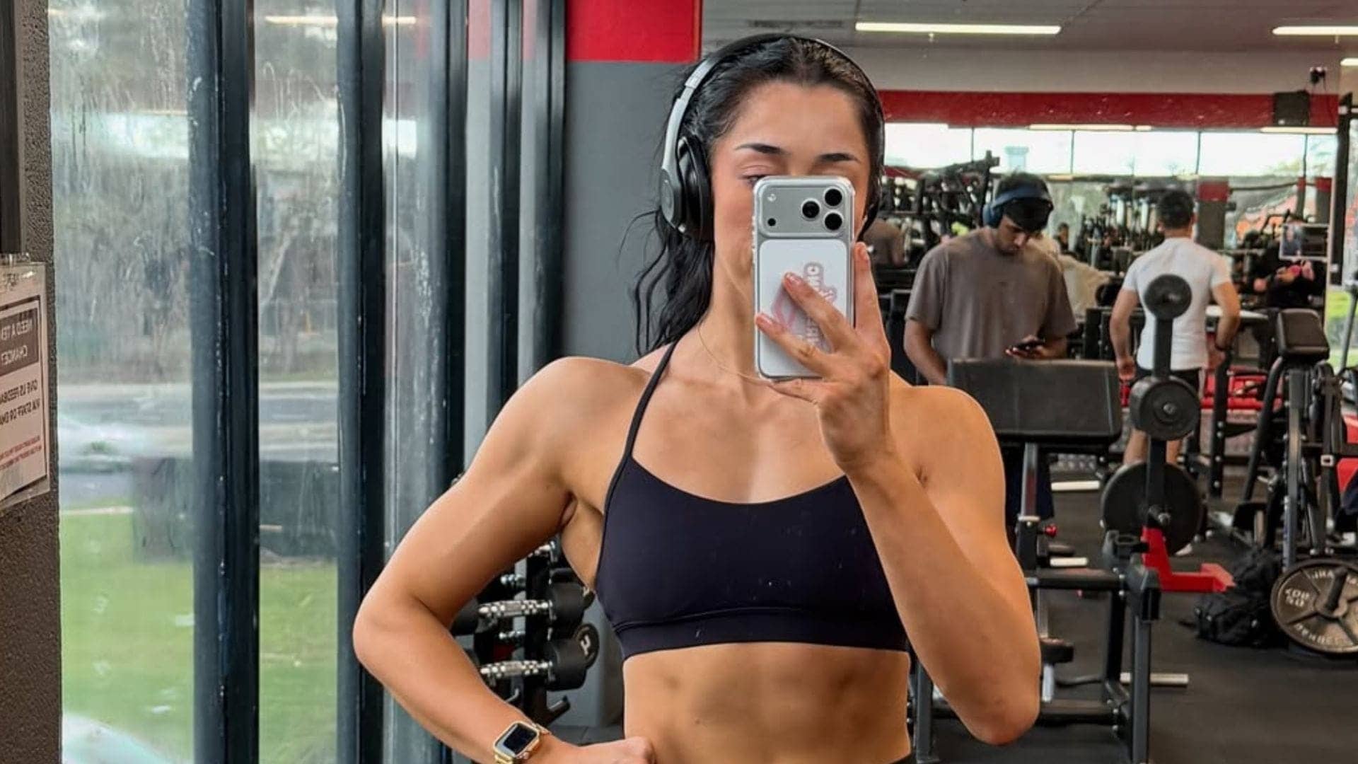 Indi Hartwell's playful plea: Keep the kisses away, fans!