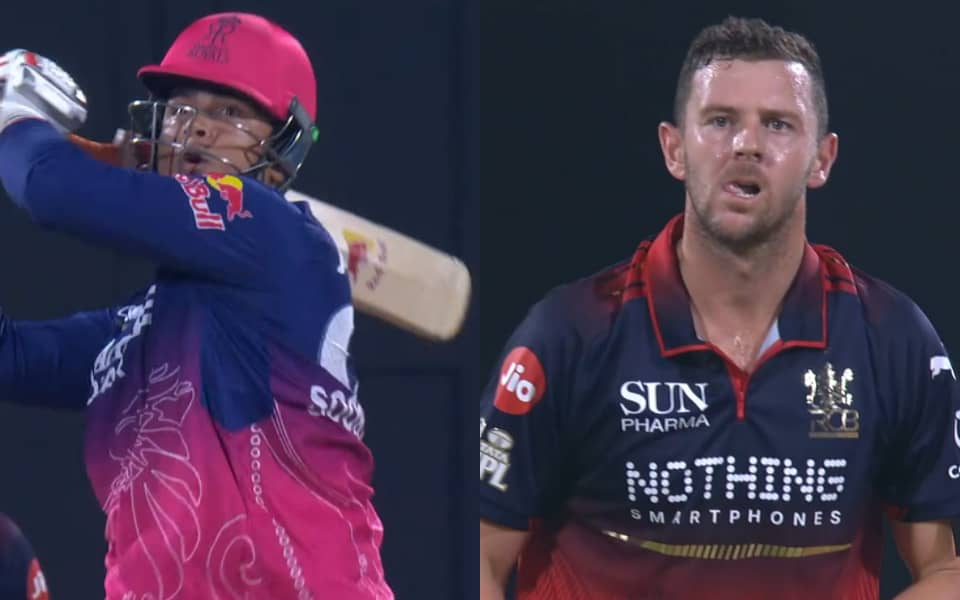 IPL 2026: Sooryavanshi Dismantles Hazlewood Like a Champ!
