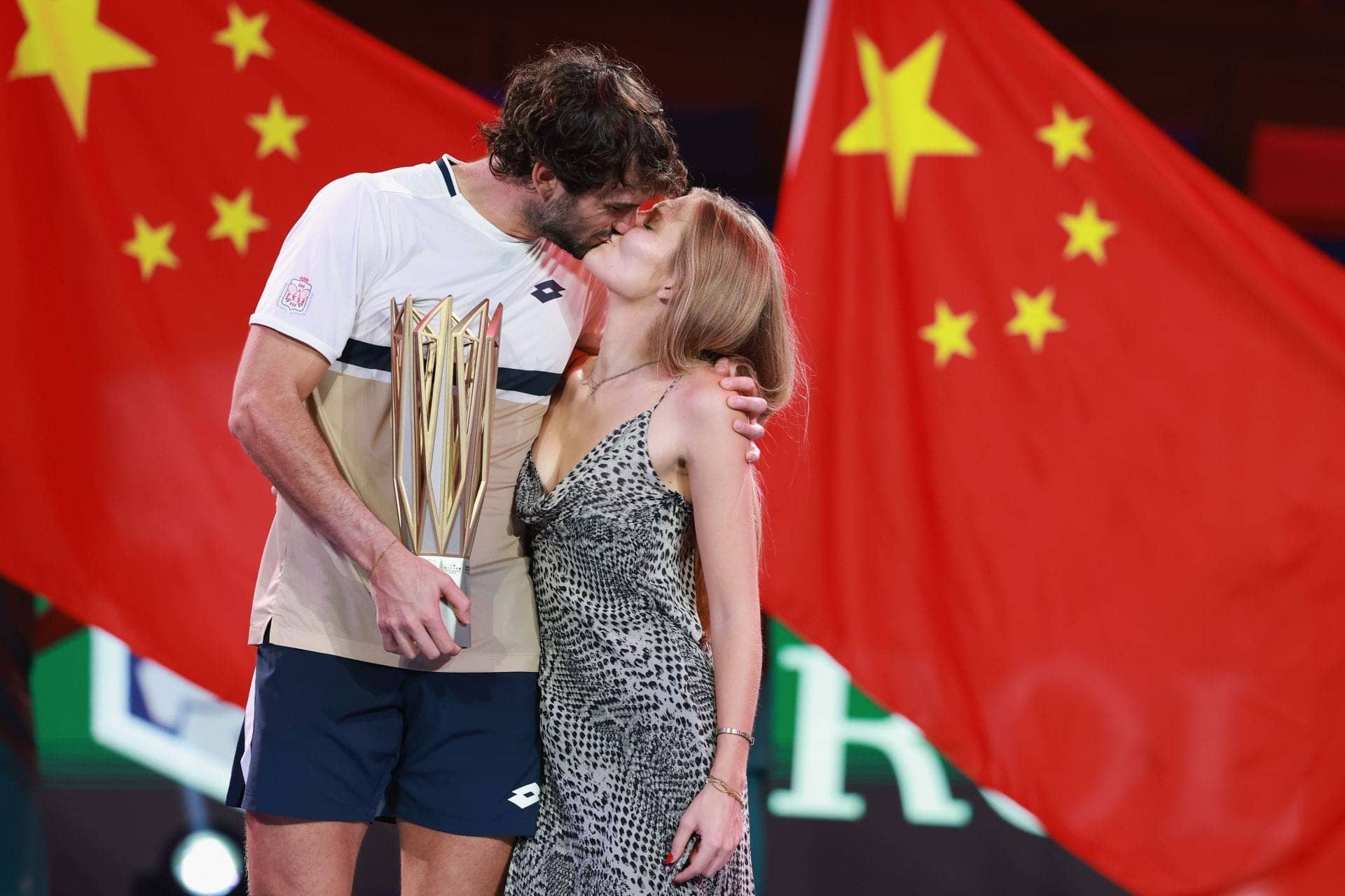 Valentin Vacherot Kisses Girlfriend After Epic Monte-Carlo Win