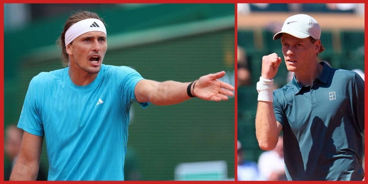 Zverev's Frustration as Sinner Shines in Monte-Carlo SF