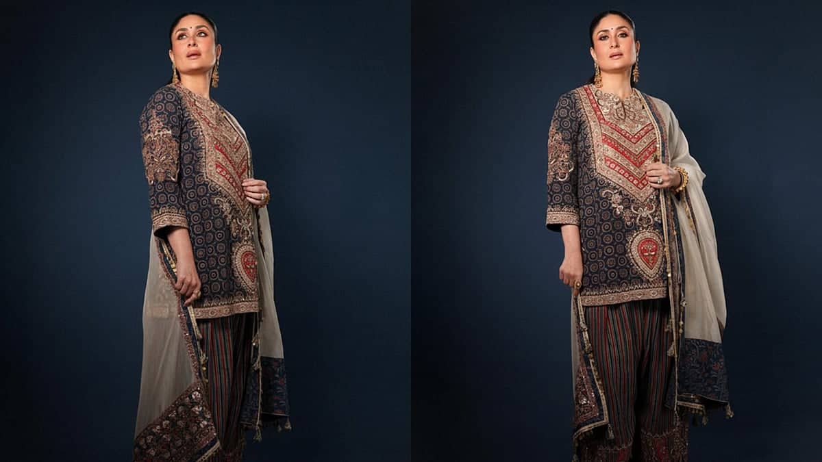 Kareena Kapoor Shines Like A Star in ₹98,000 Kurta Set